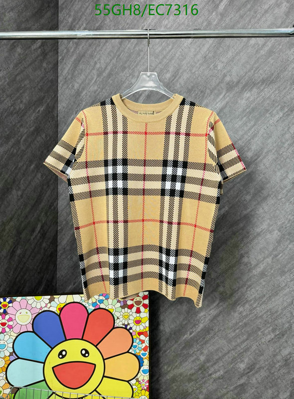 Burberry-Clothing Code: EC7316 $: 55USD