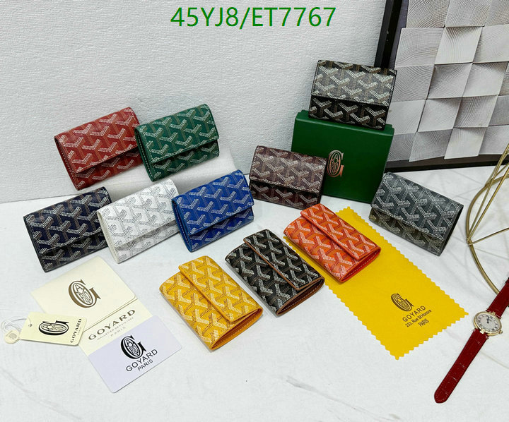 Goyard-Wallet-4A Quality Code: ET7767 $: 45USD
