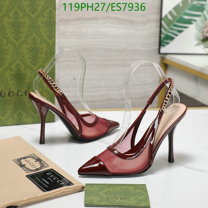 Gucci-Women Shoes Code: ES7936 $: 119USD