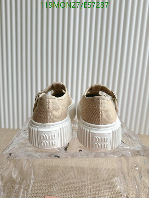 Miu Miu-Women Shoes Code: ES7287 $: 119USD