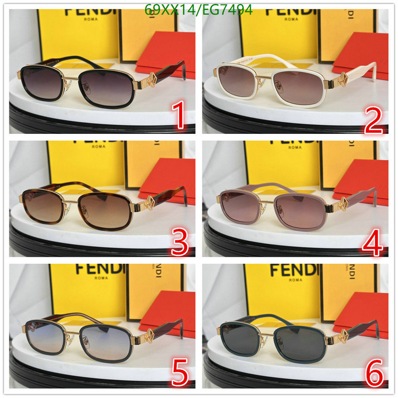 Fendi-Glasses Code: EG7494 $: 69USD