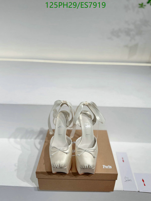 Christian Louboutin-Women Shoes Code: ES7919 $: 125USD