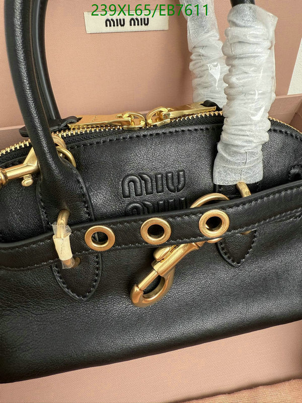 Miu Miu-Bag-Mirror Quality Code: EB7611 $: 239USD