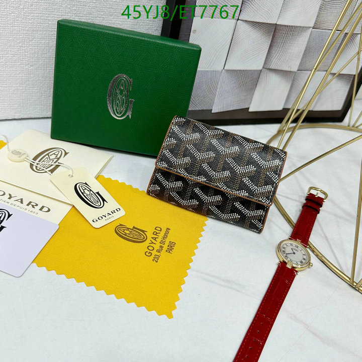 Goyard-Wallet-4A Quality Code: ET7767 $: 45USD