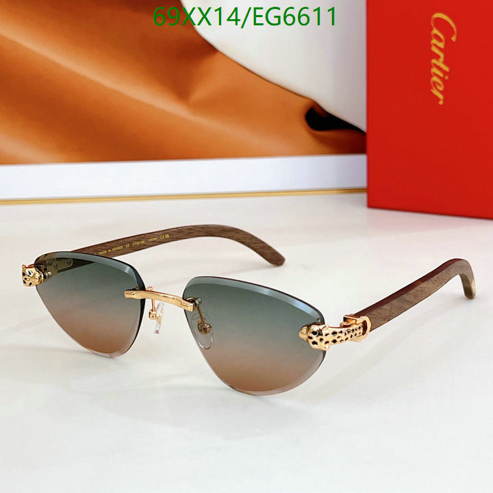Cartier-Glasses Code: EG6611 $: 69USD