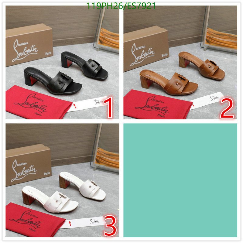 Christian Louboutin-Women Shoes Code: ES7921 $: 119USD