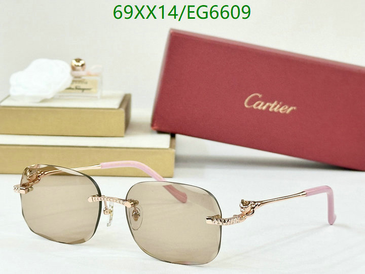 Cartier-Glasses Code: EG6609 $: 69USD