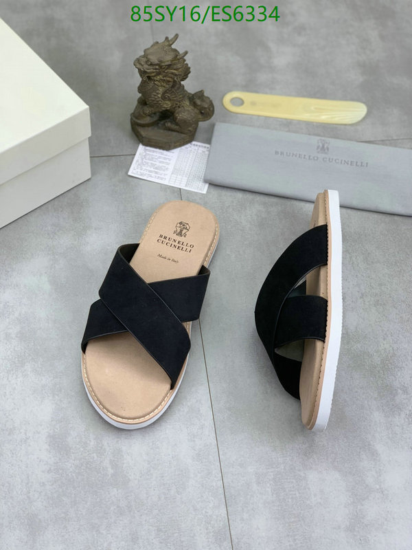 Brunello Cucinelli-Men shoes Code: ES6334 $: 85USD