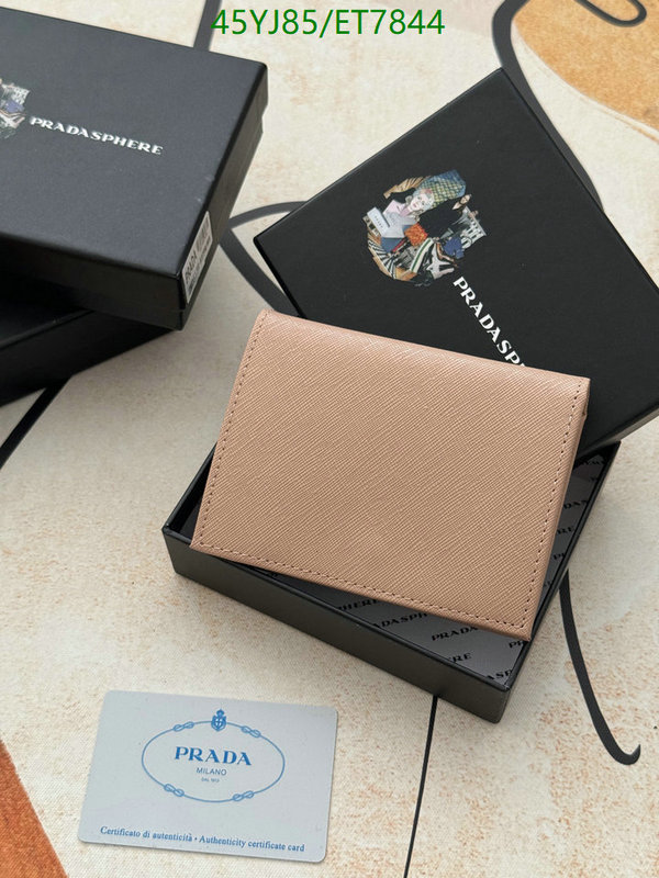 Prada-Wallet-4A Quality Code: ET7844 $: 45USD
