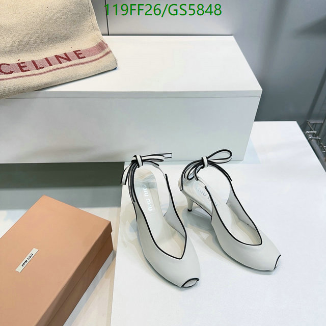 Miu Miu-Women Shoes Code: GS5848 $: 119USD