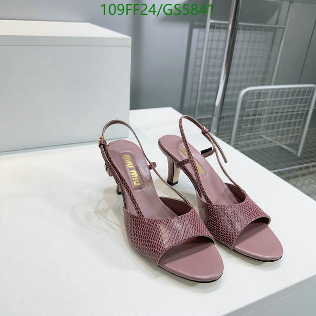 Miu Miu-Women Shoes Code: GS5841 $: 109USD