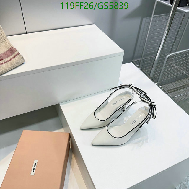 Miu Miu-Women Shoes Code: GS5839 $: 119USD