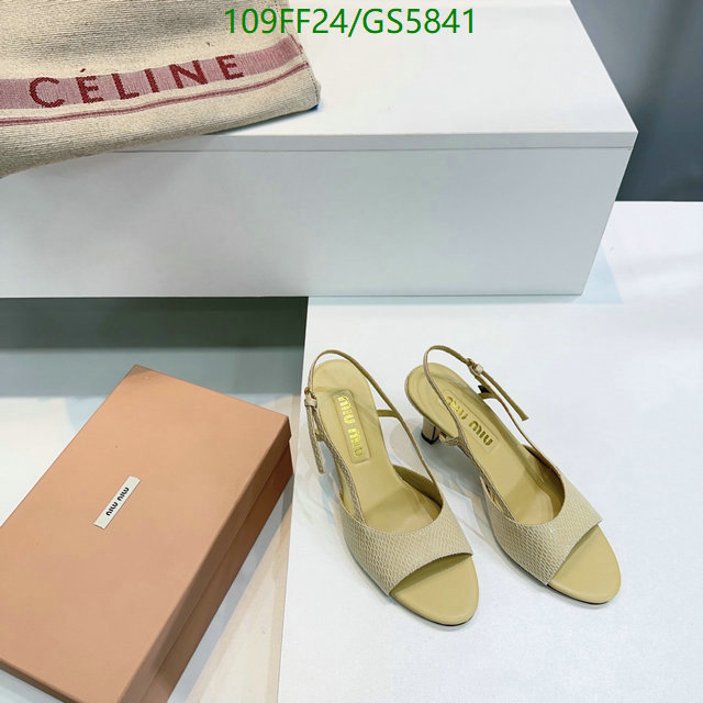 Miu Miu-Women Shoes Code: GS5841 $: 109USD