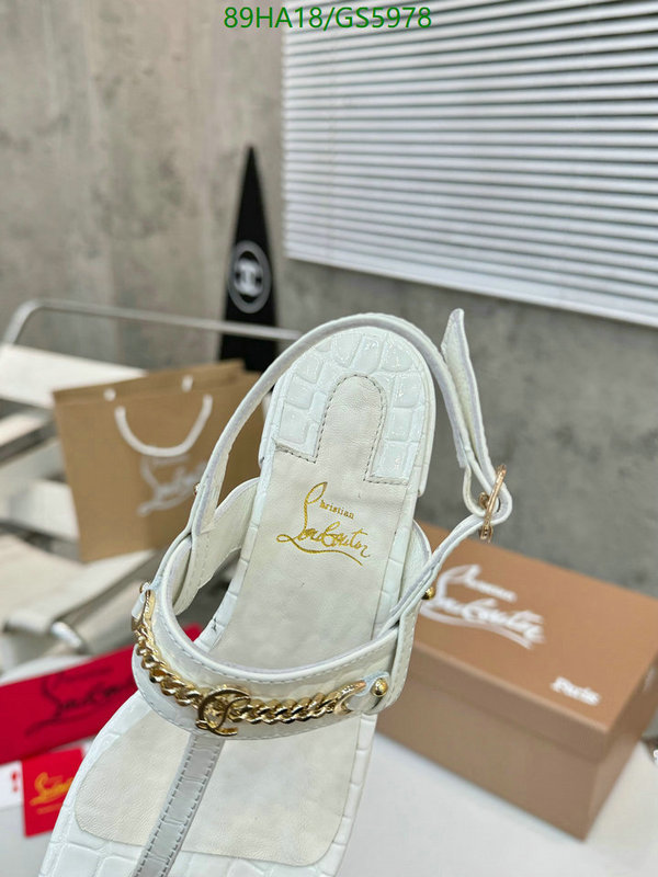 Christian Louboutin-Women Shoes Code: GS5978 $: 89USD