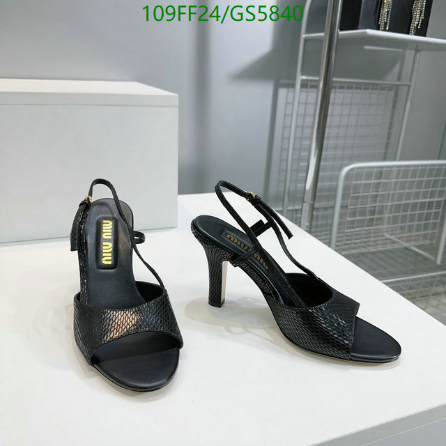 Miu Miu-Women Shoes Code: GS5840 $: 109USD