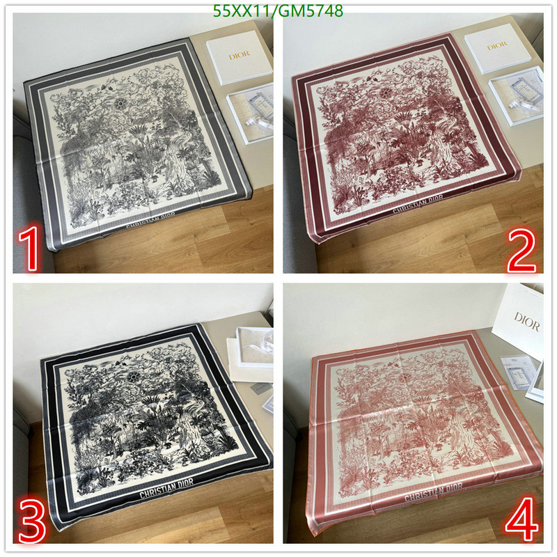 Dior-Scarf Code: GM5748 $: 55USD
