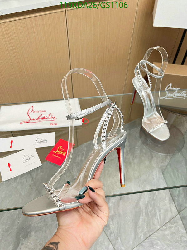 Christian Louboutin-Women Shoes Code: GS1106 $: 119USD
