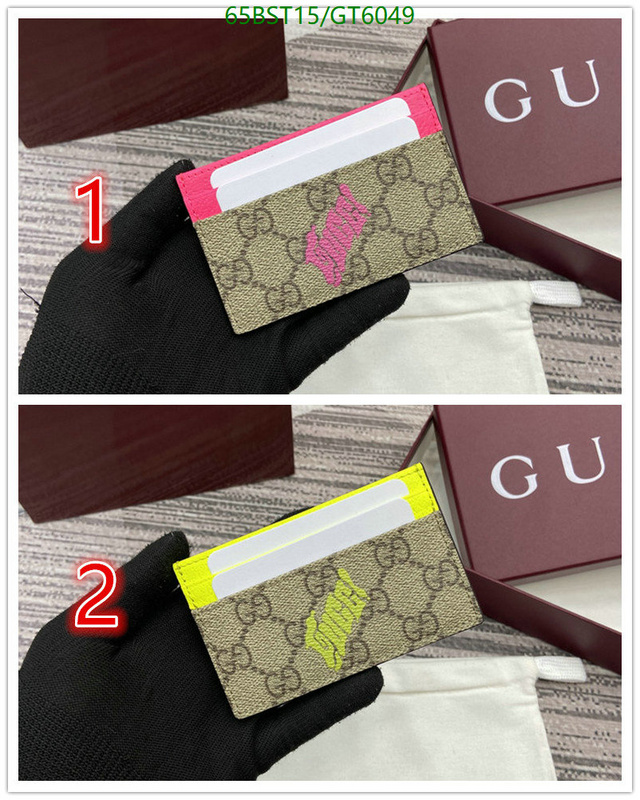 Gucci-Wallet Mirror Quality Code: GT6049 $: 65USD
