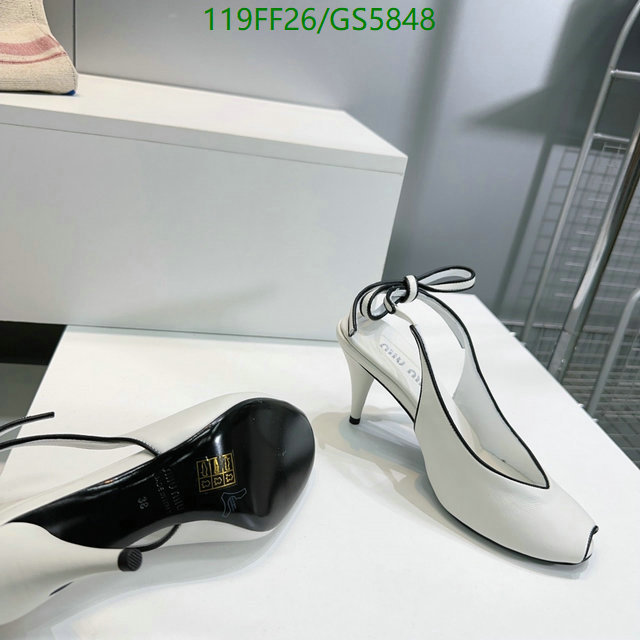 Miu Miu-Women Shoes Code: GS5848 $: 119USD