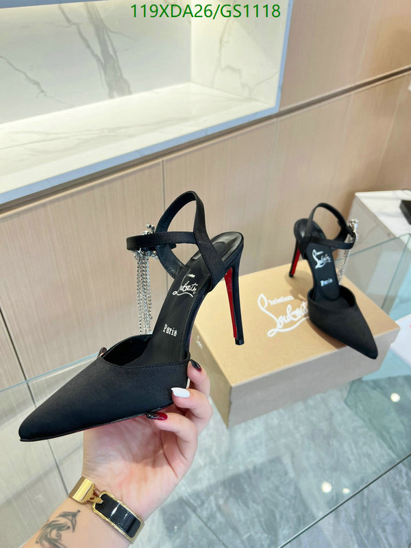 Christian Louboutin-Women Shoes Code: GS1118 $: 119USD