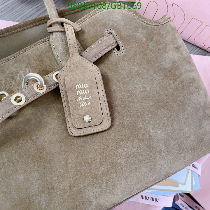 Miu Miu-Bag-Mirror Quality Code: GB1669 $: 380USD