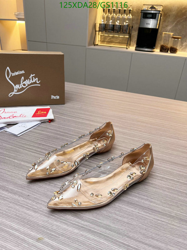 Christian Louboutin-Women Shoes Code: GS1116 $: 125USD