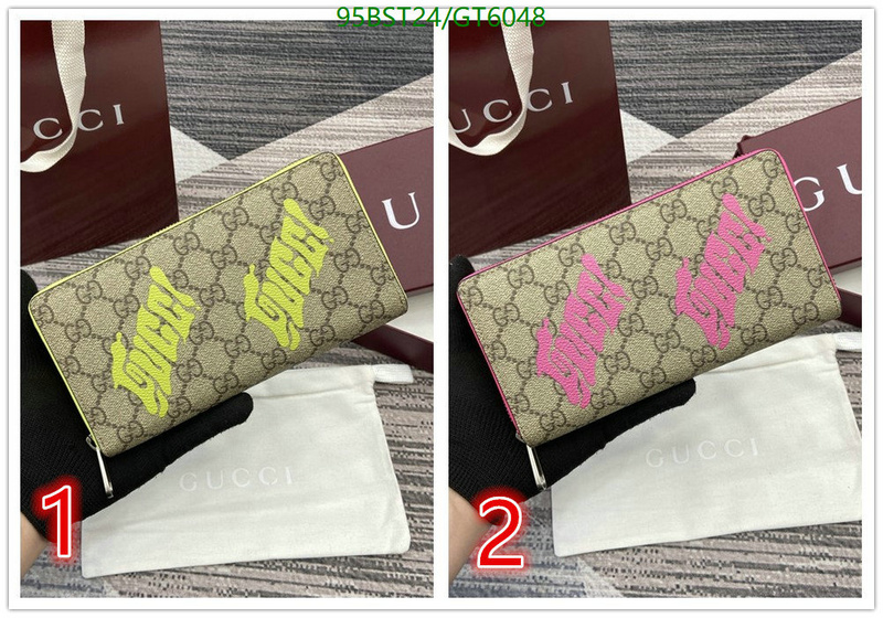 Gucci-Wallet Mirror Quality Code: GT6048 $: 95USD