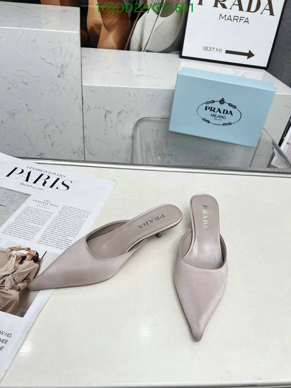 Prada-Women Shoes Code: GS5601 $: 105USD