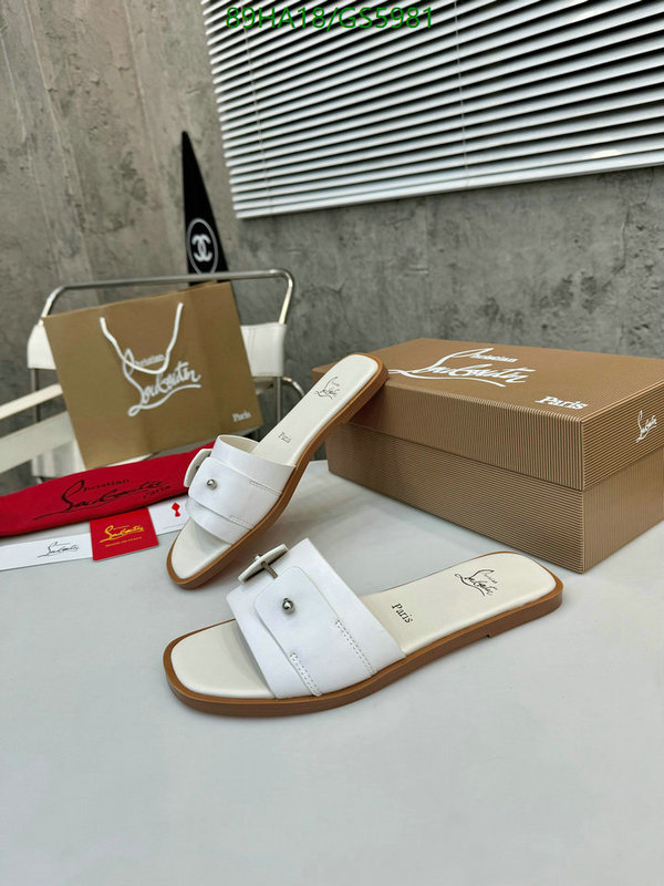 Christian Louboutin-Women Shoes Code: GS5981 $: 89USD