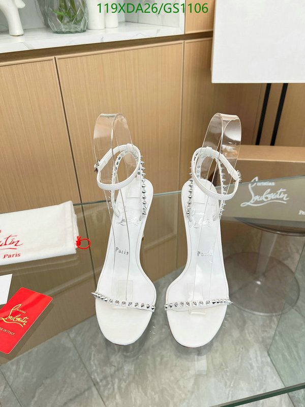 Christian Louboutin-Women Shoes Code: GS1106 $: 119USD