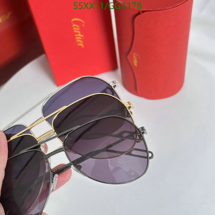 Cartier-Glasses Code: GG1178 $: 55USD