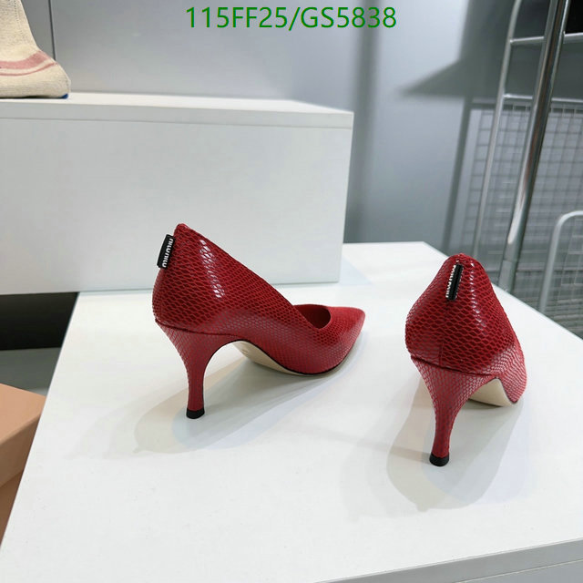 Miu Miu-Women Shoes Code: GS5838 $: 115USD