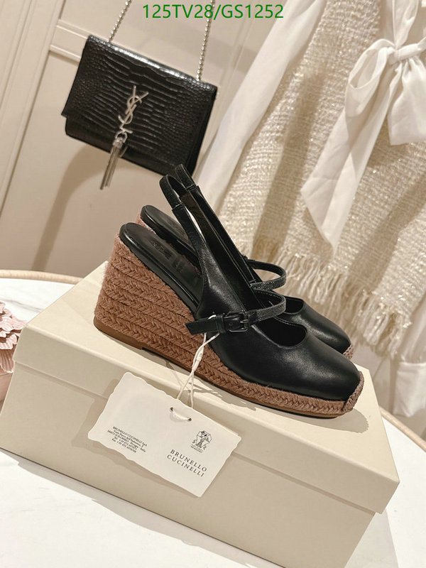 Brunello Cucinelli-Women Shoes Code: GS1252 $: 125USD