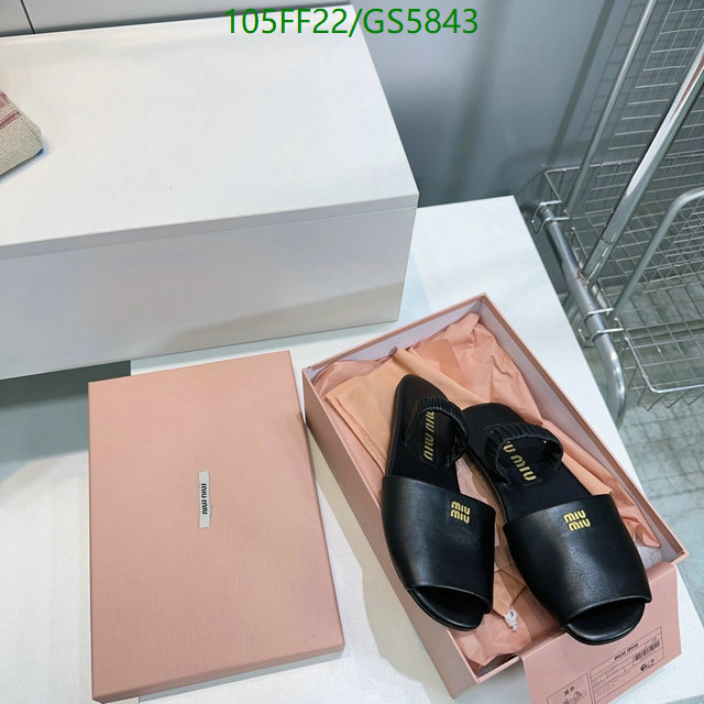 Miu Miu-Women Shoes Code: GS5843 $: 105USD