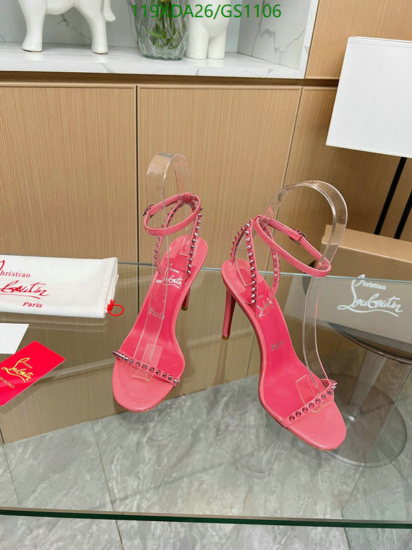 Christian Louboutin-Women Shoes Code: GS1106 $: 119USD