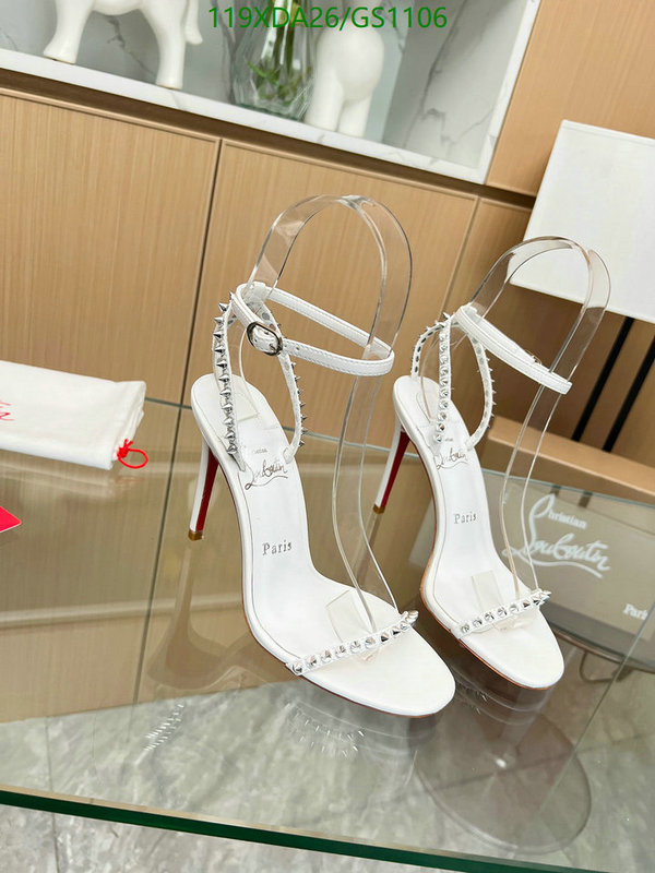 Christian Louboutin-Women Shoes Code: GS1106 $: 119USD