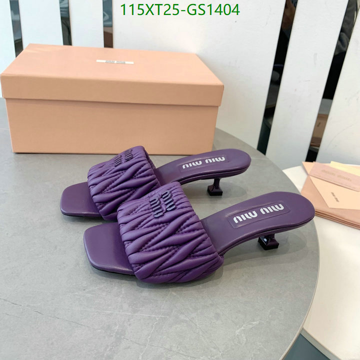 Miu Miu-Women Shoes Code: GS1404 $: 115USD