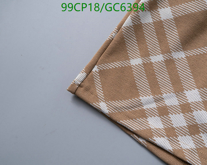 Burberry-Clothing Code: GC6394 $: 99USD