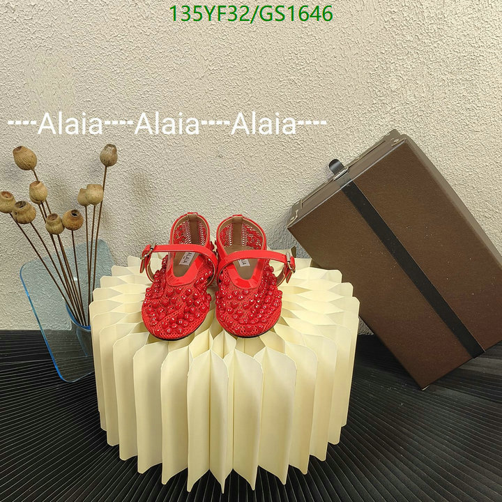 ALAIA-Women Shoes Code: GS1646 $: 135USD