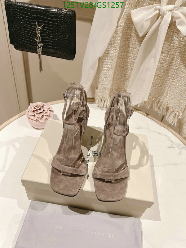 Brunello Cucinelli-Women Shoes Code: GS1257 $: 125USD