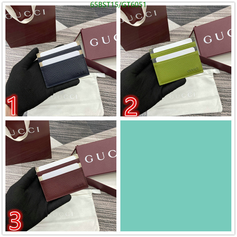 Gucci-Wallet Mirror Quality Code: GT6051 $: 65USD