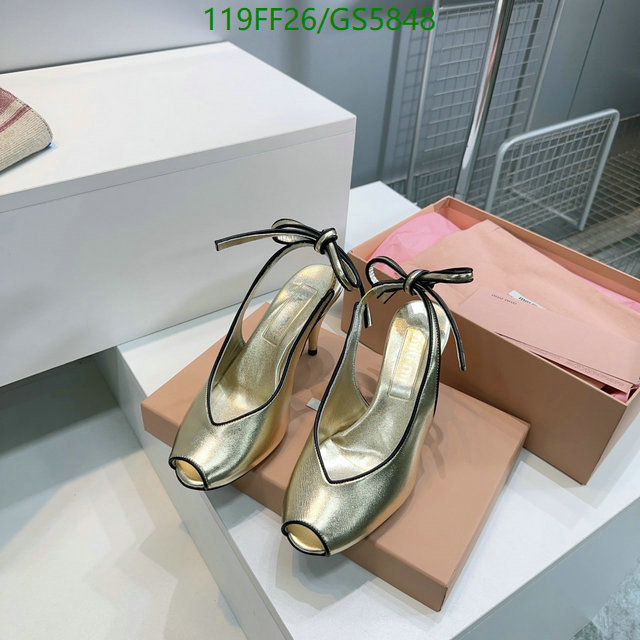 Miu Miu-Women Shoes Code: GS5848 $: 119USD