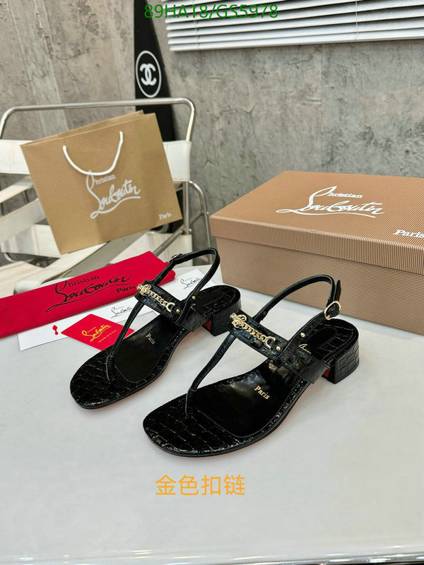 Christian Louboutin-Women Shoes Code: GS5978 $: 89USD