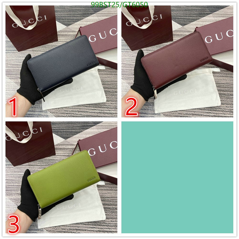 Gucci-Wallet Mirror Quality Code: GT6050 $: 99USD