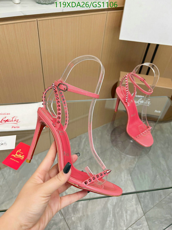 Christian Louboutin-Women Shoes Code: GS1106 $: 119USD
