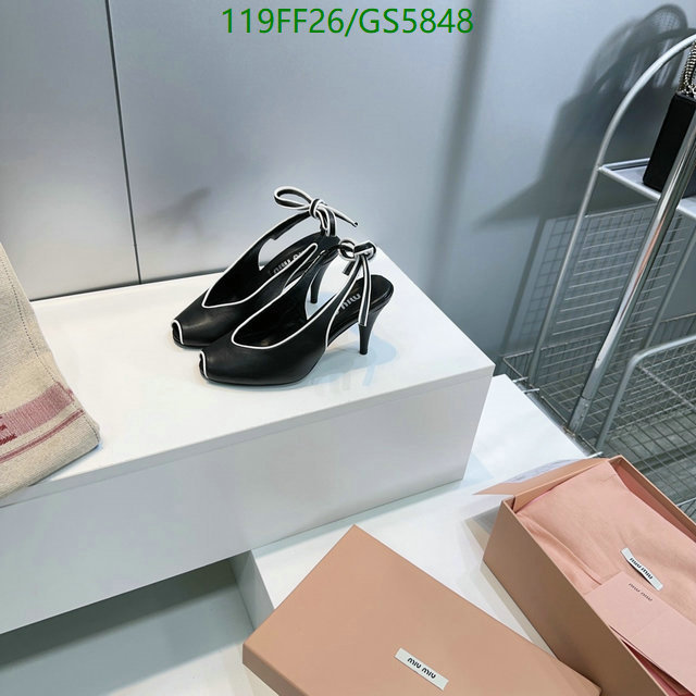 Miu Miu-Women Shoes Code: GS5848 $: 119USD