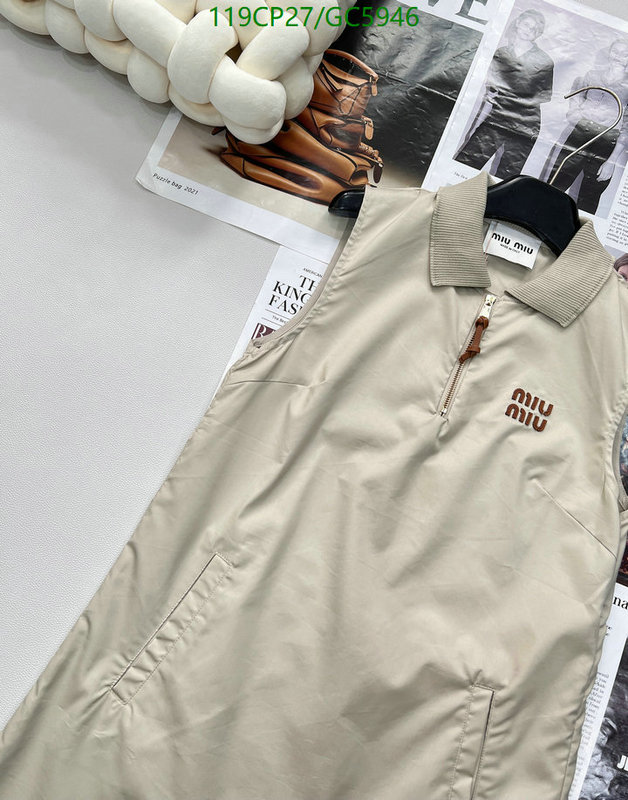MIUMIU-Clothing Code: GC5946 $: 119USD