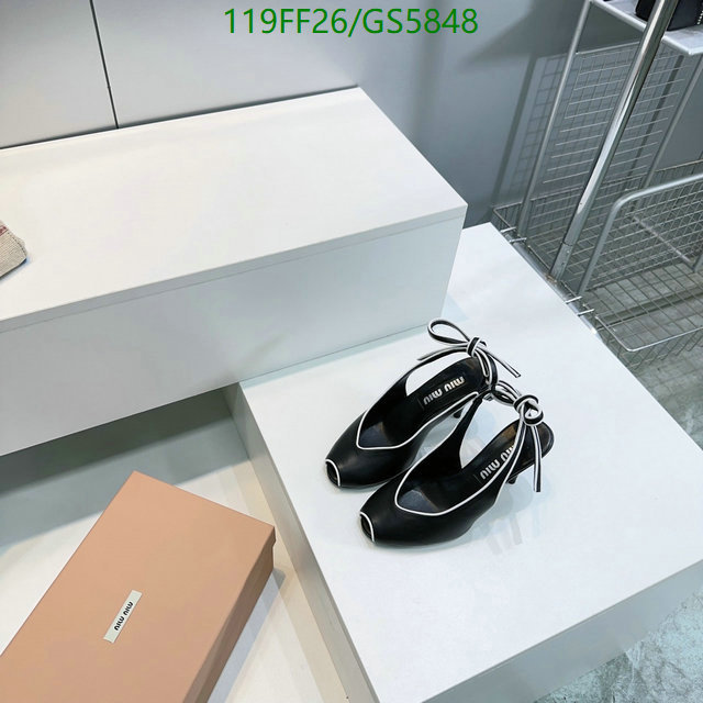 Miu Miu-Women Shoes Code: GS5848 $: 119USD
