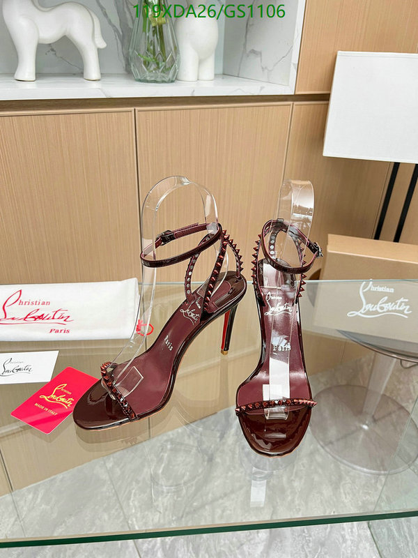 Christian Louboutin-Women Shoes Code: GS1106 $: 119USD