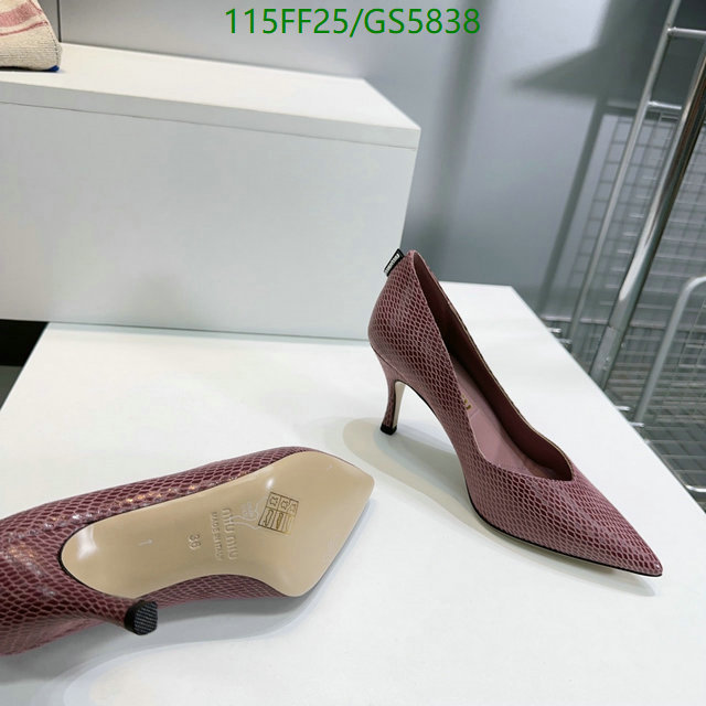 Miu Miu-Women Shoes Code: GS5838 $: 115USD